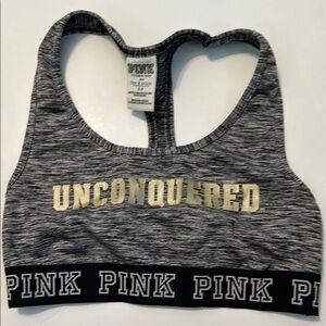 PINK Victoria's Secret Seminoles Gray Sports Bra S
